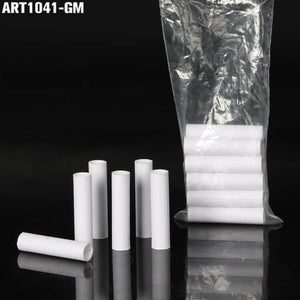 6mm陶瓷过滤嘴配件 空白纸管+活性炭单个opp袋装 10支/袋 1袋卖