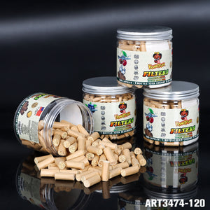 HONEYPUFF 10MM的香味玉米嘴 用矮罐子装 一罐有120粒 里面有一片ARTP8008的香片 挑口味卖 一罐/卖
