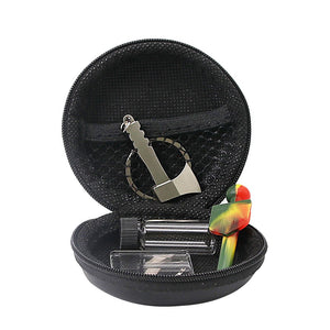 新款便携式烟具工具包套装 烟斗 收纳药盒 5件套套装 外贸热销