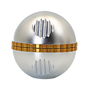 63mm四层铝合金球型金属尖齿香料研磨器 Metal Grinder