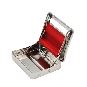厂家直销 金属卷烟器 手动红布卷烟盒 手卷自动红布卷烟盒