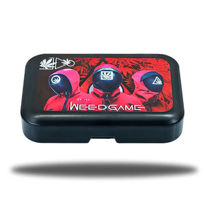 weed game新款塑料烟盒 多功能烟盒轻巧实用 存储收纳盒 便携带塑料烟盒