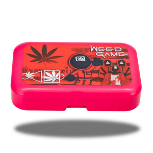 weed game新款塑料烟盒 多功能烟盒轻巧实用 存储收纳盒 便携带塑料烟盒