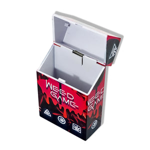 weed game弹开式塑料烟盒 图案印花烟盒 Cigarette Case